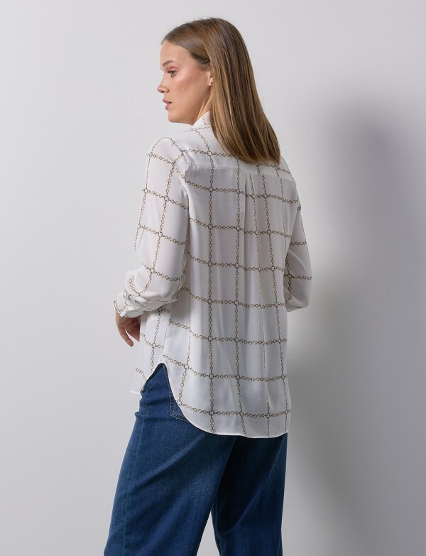 Camisa Printed BLANCO/MULTI