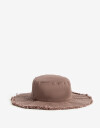 Sombreros Piluso Desflecado Chocolate - Marron Chocolate