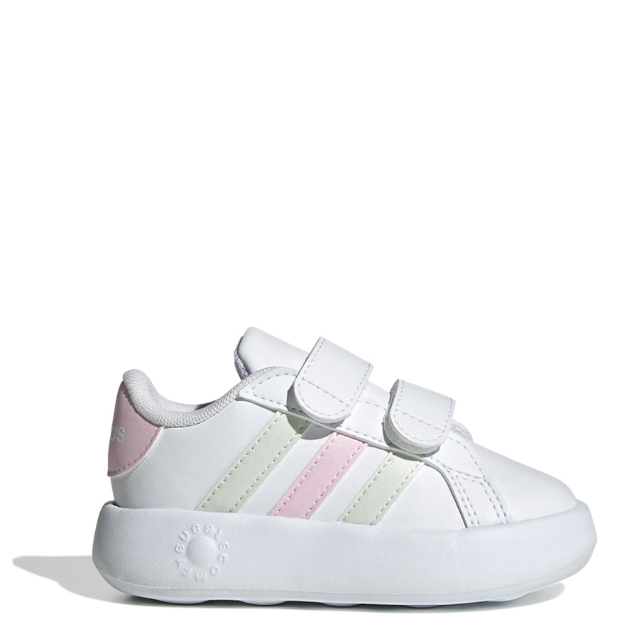 Championes de Niños Adidas Grand Court 2.0 Blanco - Beige - Rosado