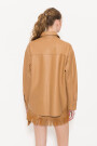 CAMISA SHINY Camel