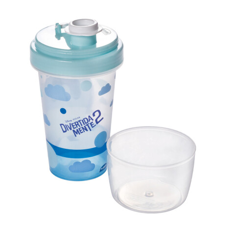 Vaso Milk Shake con Tapa Intensamente Diseño Surtido 320 ml U