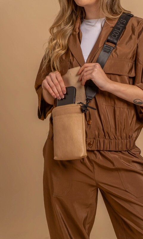 BANDOLERA ROMERO TOSTADO