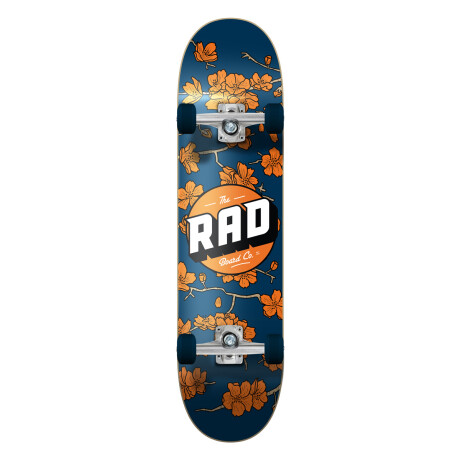 Skate Completo Rad Dude 7.5" - Cherry Blossom - Navy Orange Skate Completo Rad Dude 7.5" - Cherry Blossom - Navy Orange