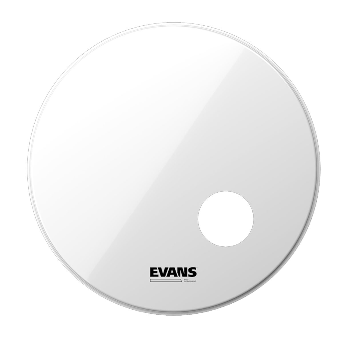 Parche Evans Eq3 Resonant 20 White 