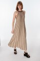 Vestido Ecos Marron