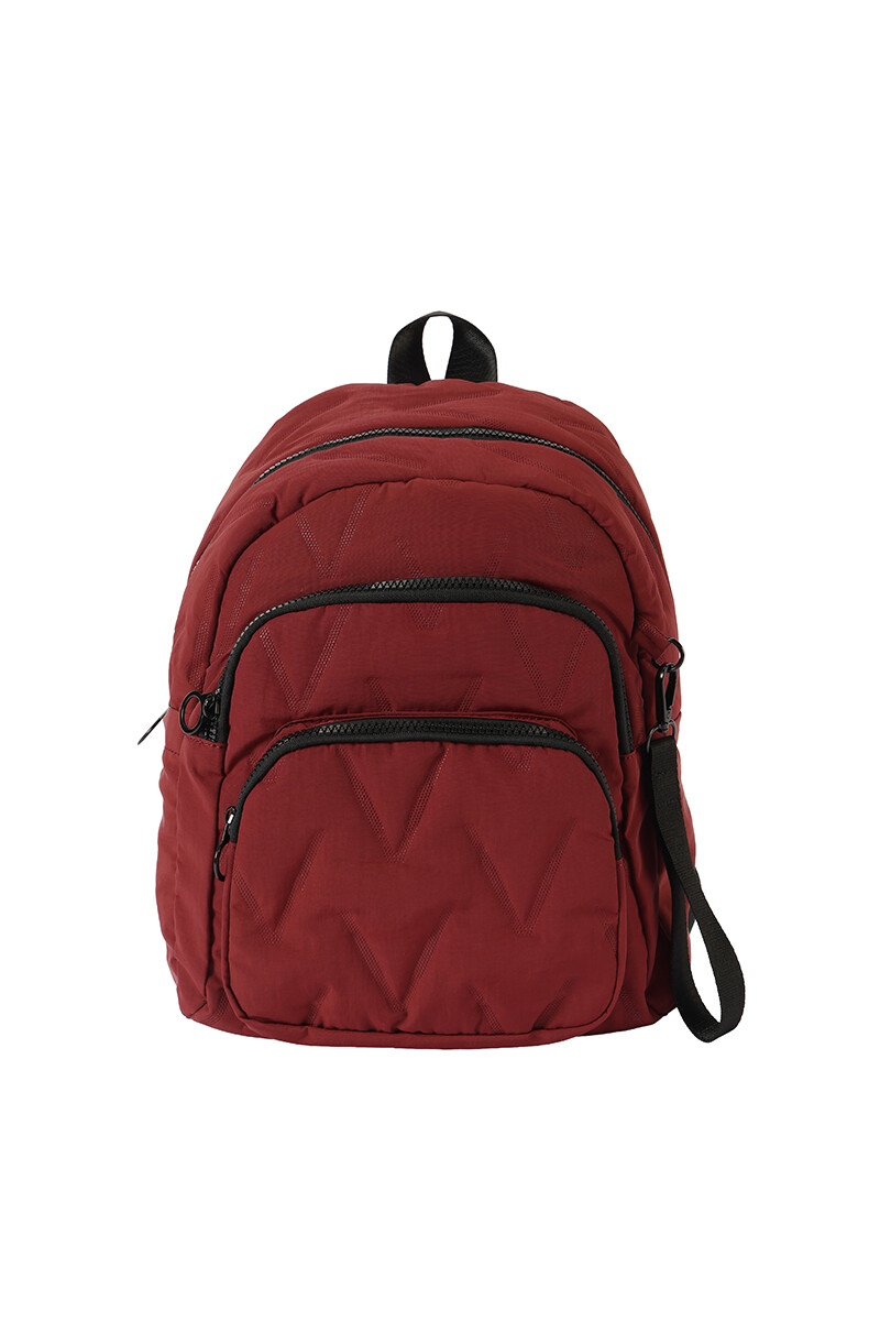 Mochila Aurora Bordeaux