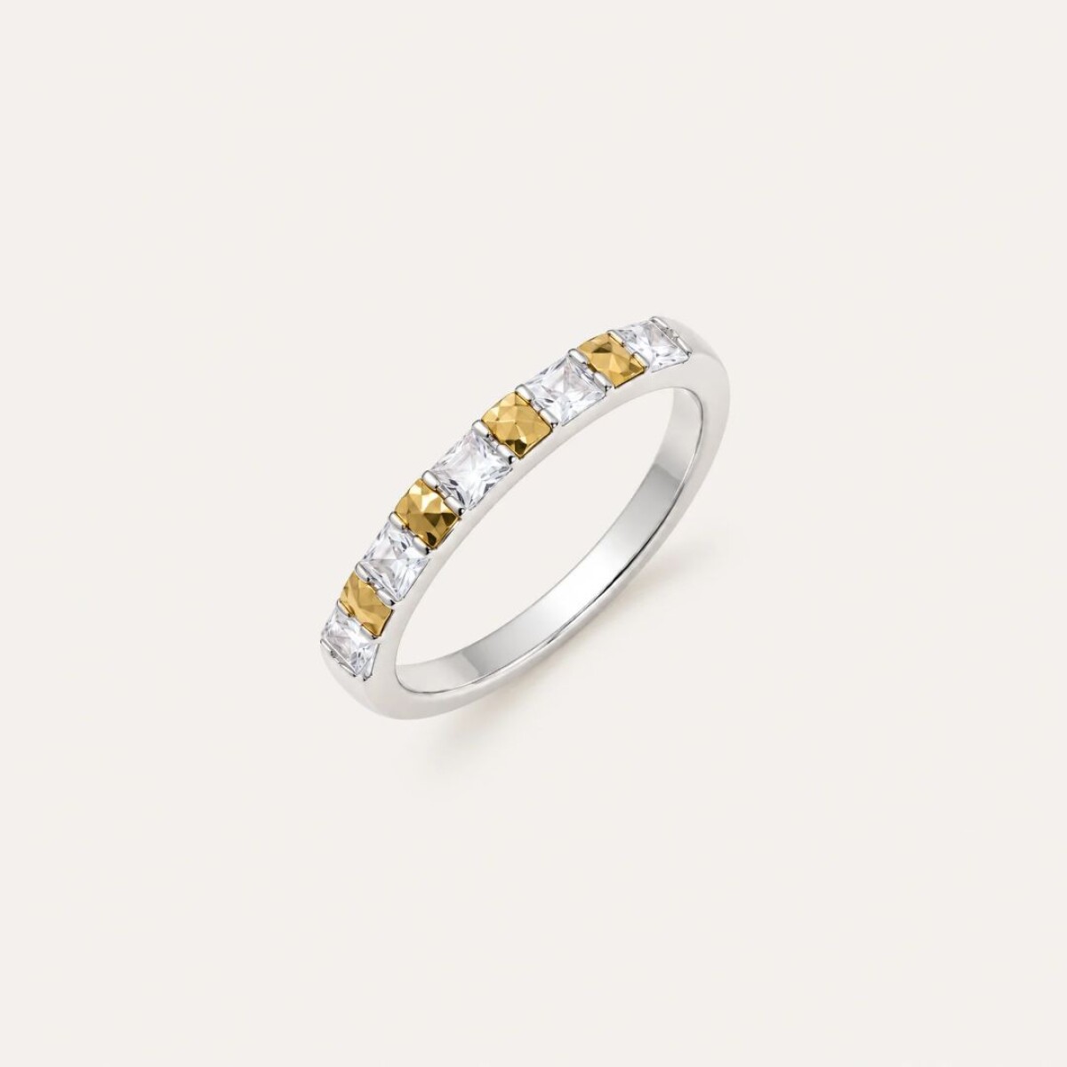 Anillo Serena - Plata y Oro 
