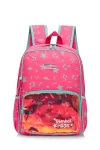 Mochila con diseño musical Fucsia