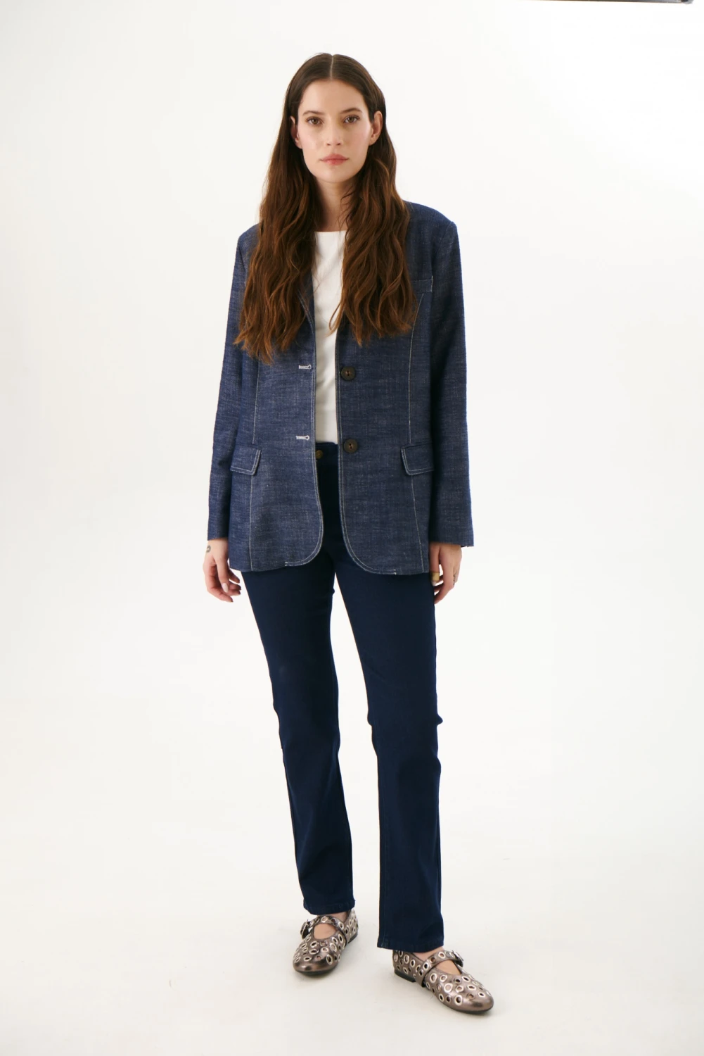 BLAZER JEAN LINO