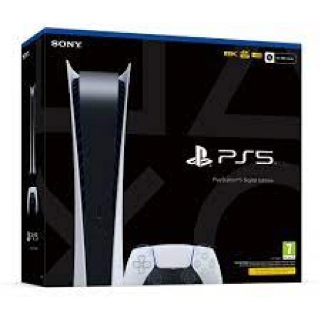 Sony Playstation 5 825GB Digital Color Blanco y Negro 001