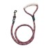 Correa Perro 110Cm Reforzada Cuerda Ergonomica Hasta 60 Kg Variante Color Rosa