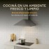 Campana De Cocina Extractor Goldtech 60cm Inoxidable Luz Variante Color Plateado