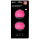 PLAY AND RUN PELOTA MEGA SQUEAKER M 6.35cm ROSA/GRIS 2pcs PLAY AND RUN PELOTA MEGA SQUEAKER M 6.35cm ROSA/GRIS 2pcs