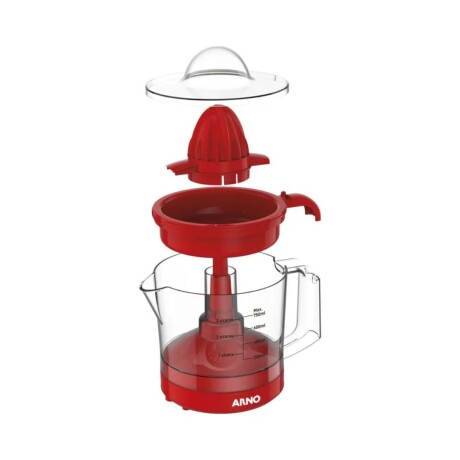 Exprimidor Arno Citrus Press | Capacidad de 0,75Lts. | Funcionamiento Automático | Color rojo. Exprimidor Arno Citrus Press | Capacidad de 0,75Lts. | Funcionamiento Automático | Color rojo.