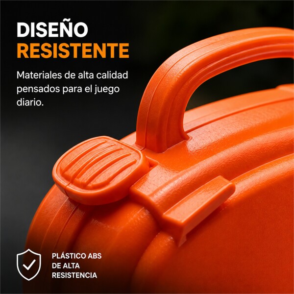 Mochila Caja de Herramientas Infantil 22 Piezas Naranja 1