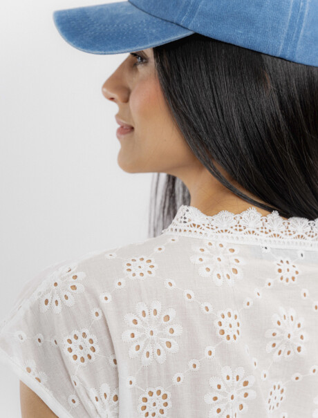 Blusa broderie Blusa broderie