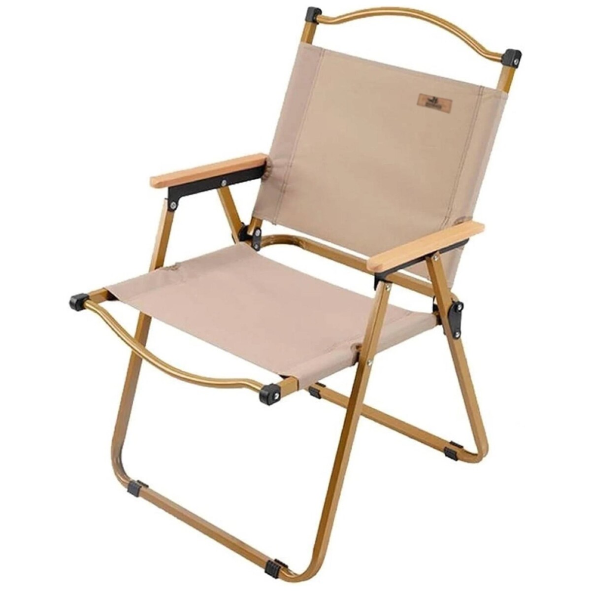 Silla plegable para camping Aventureros - Caqui 