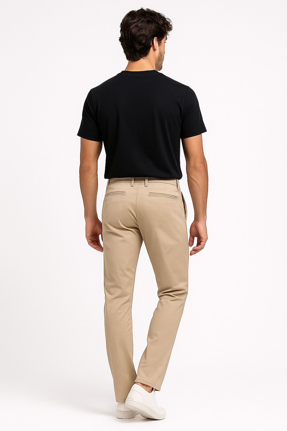 Pantalon Classe Beige Oscuro