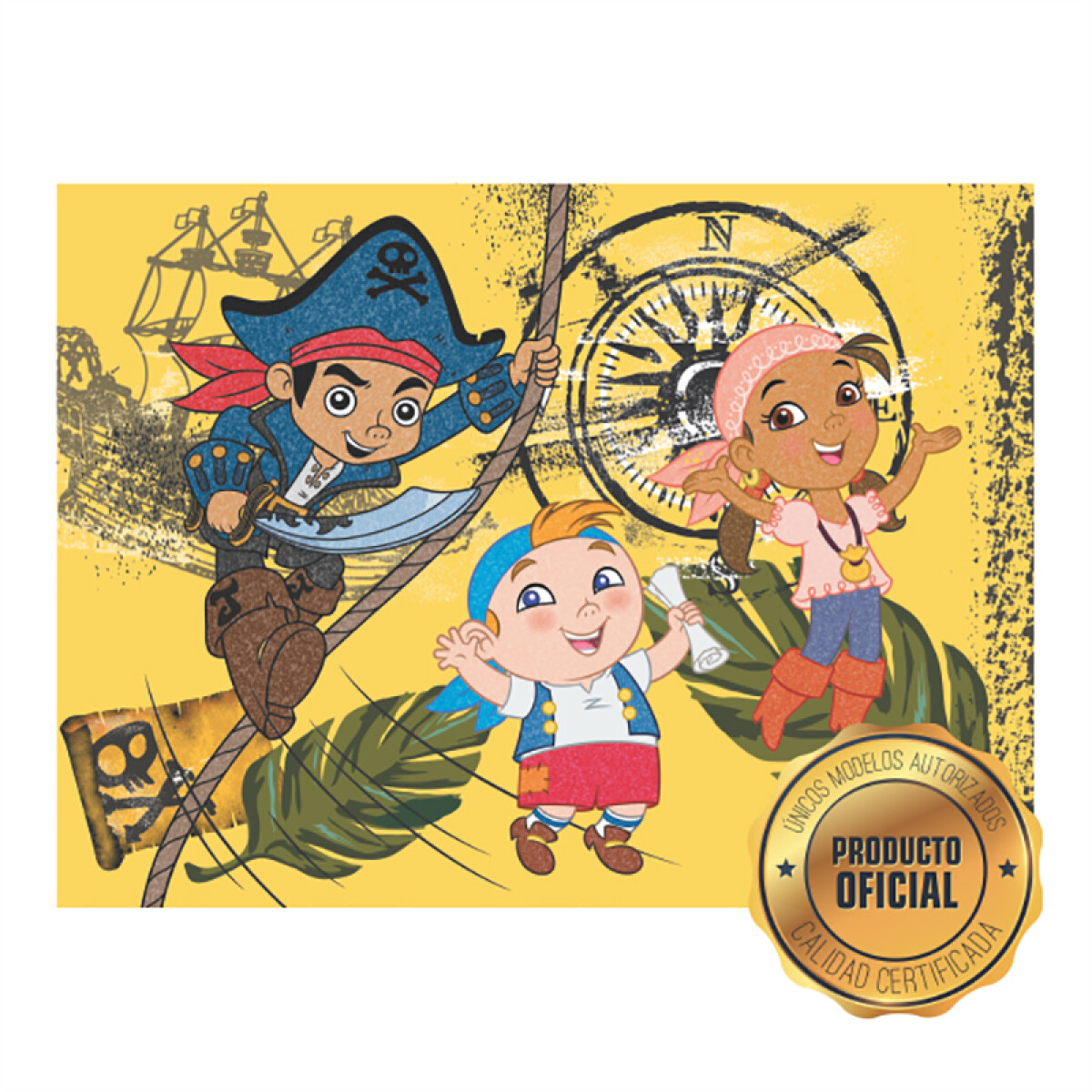 Lámina Jake y los Piratas de Nunca Jamás - Rect. 