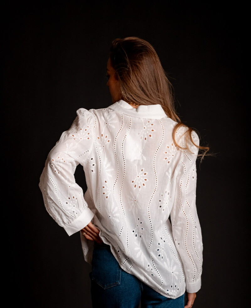 Camisa Lucienne blanco