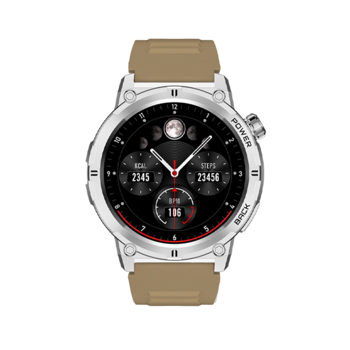 Smartwatch Ftx R20-SVBE 57MM Plata/Beige 