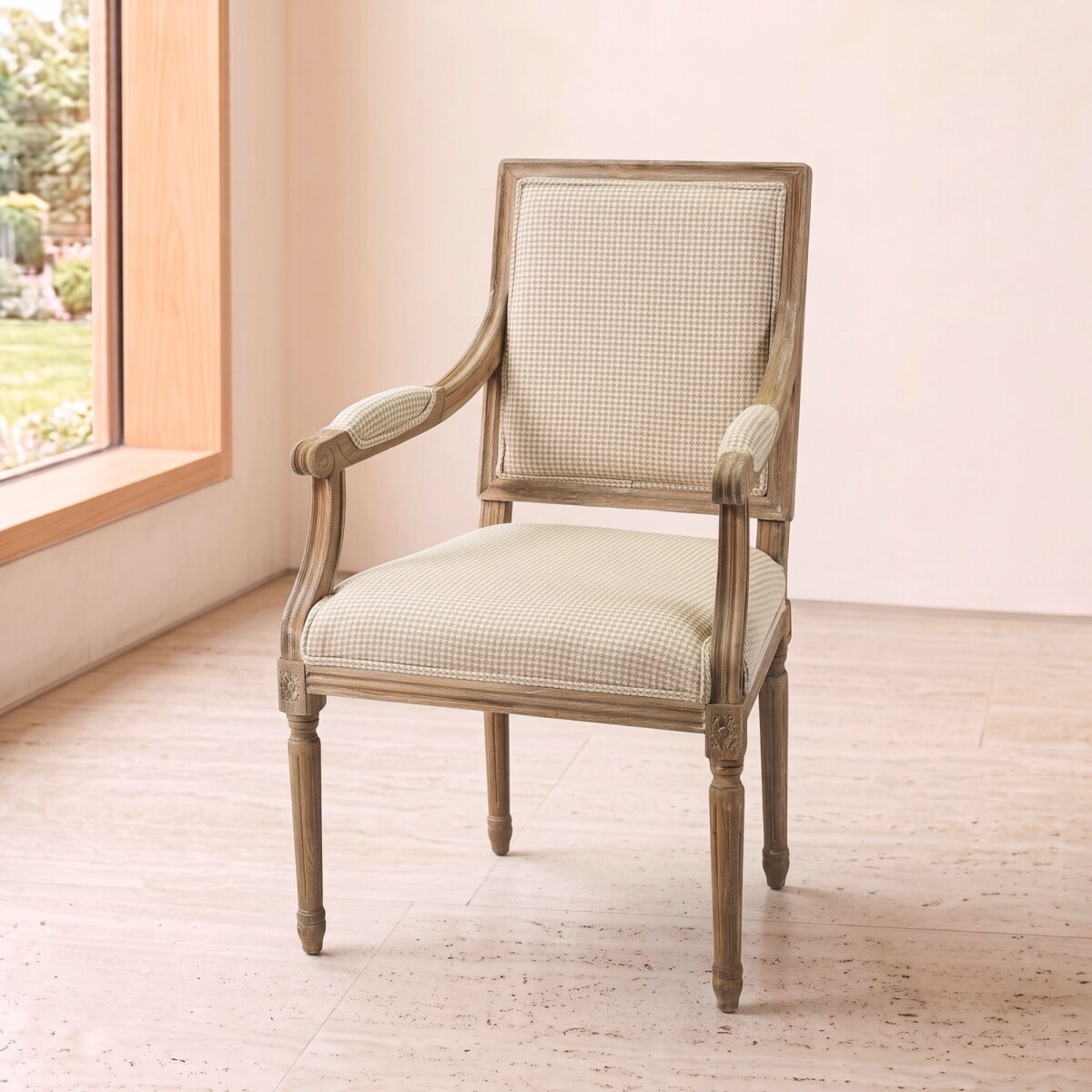 Silla de Roble con apoyabrazos - Blur 