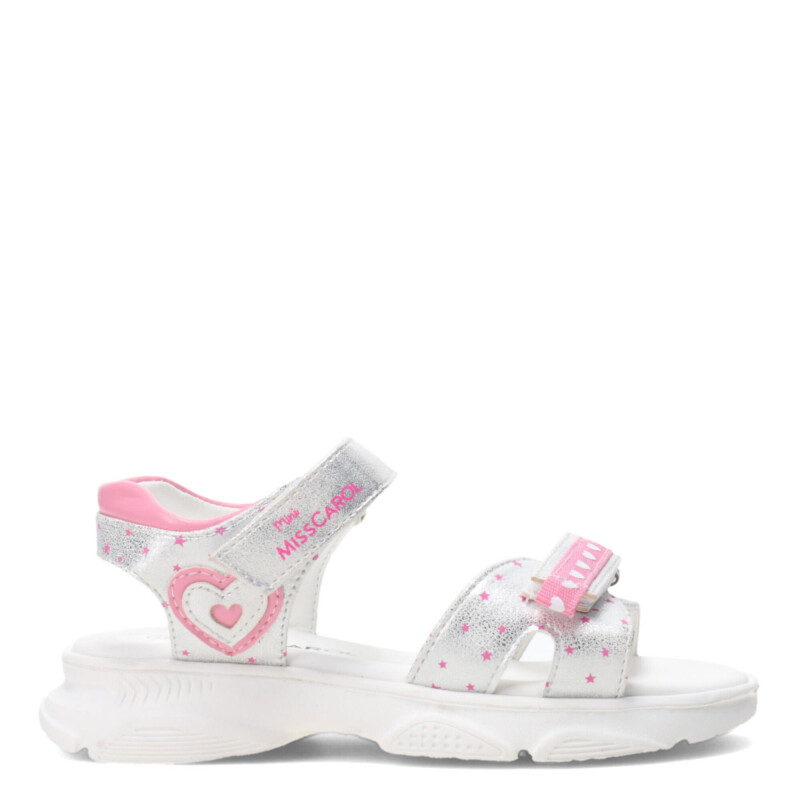 Sandalias de Niña MINI Miss Carol Verak Rosado - Plateado