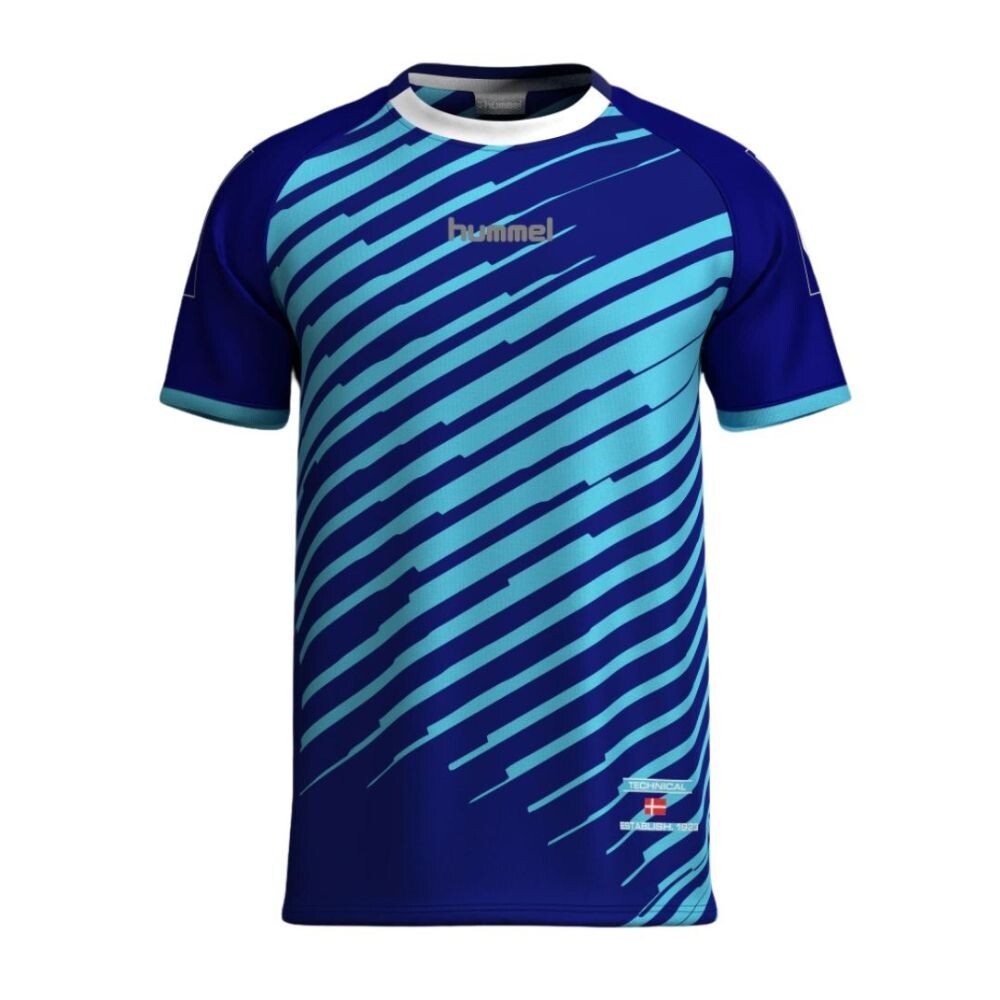 REMERA SUBLIMADA HOMBRE TURIN AZUL CELESTE