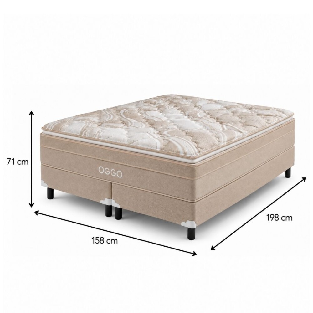 SOMMIER - ECSTASY QUEEN SIZE – CONFORT PREMIUM SOMMIER - ECSTASY QUEEN SIZE – CONFORT PREMIUM