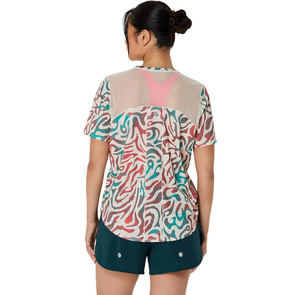 Road All Over Print Ss Top - Mujer Birch
