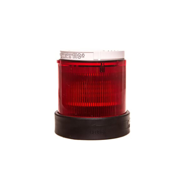 Baliza led roja c/flash intermitente 24V ac/dc TL6581