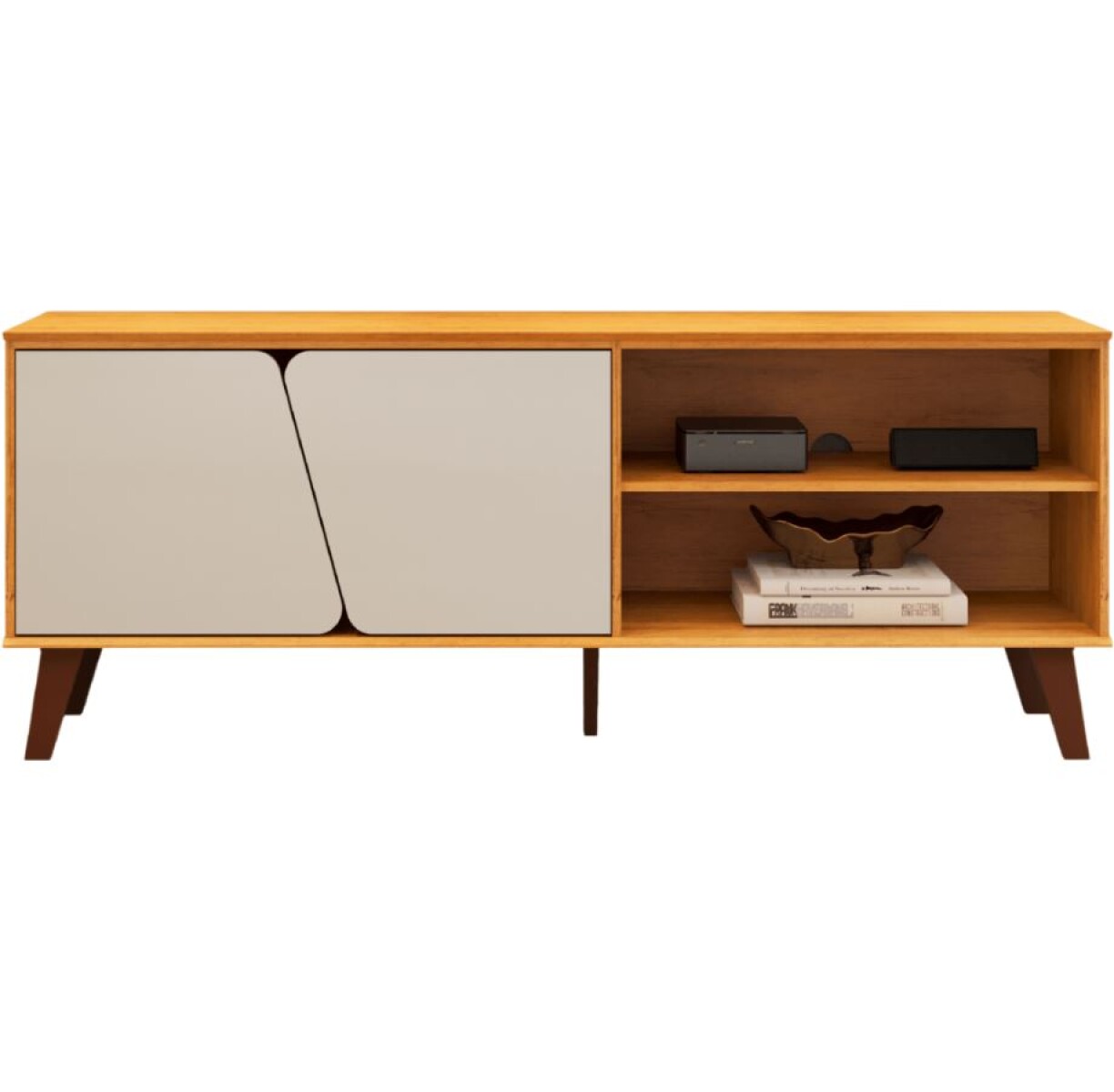 Rack 2 Puertas y Estantes Mark Freijo/Off White 38259.222 