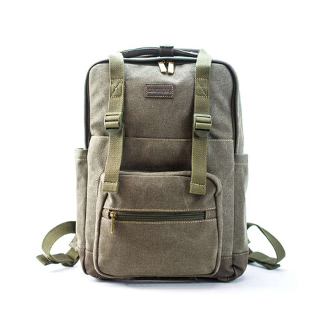 Matera Mochila Lanin Canvas Oliva
