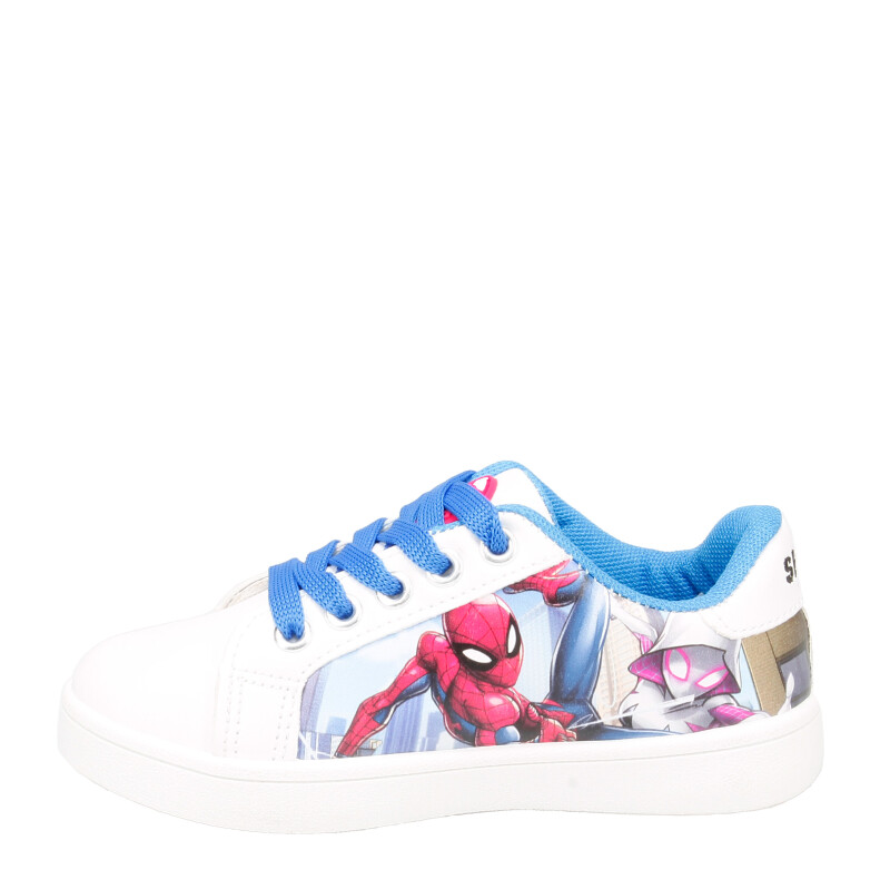 Championes Infantiles Marvel Spider Man Spidey Blanco - Azul
