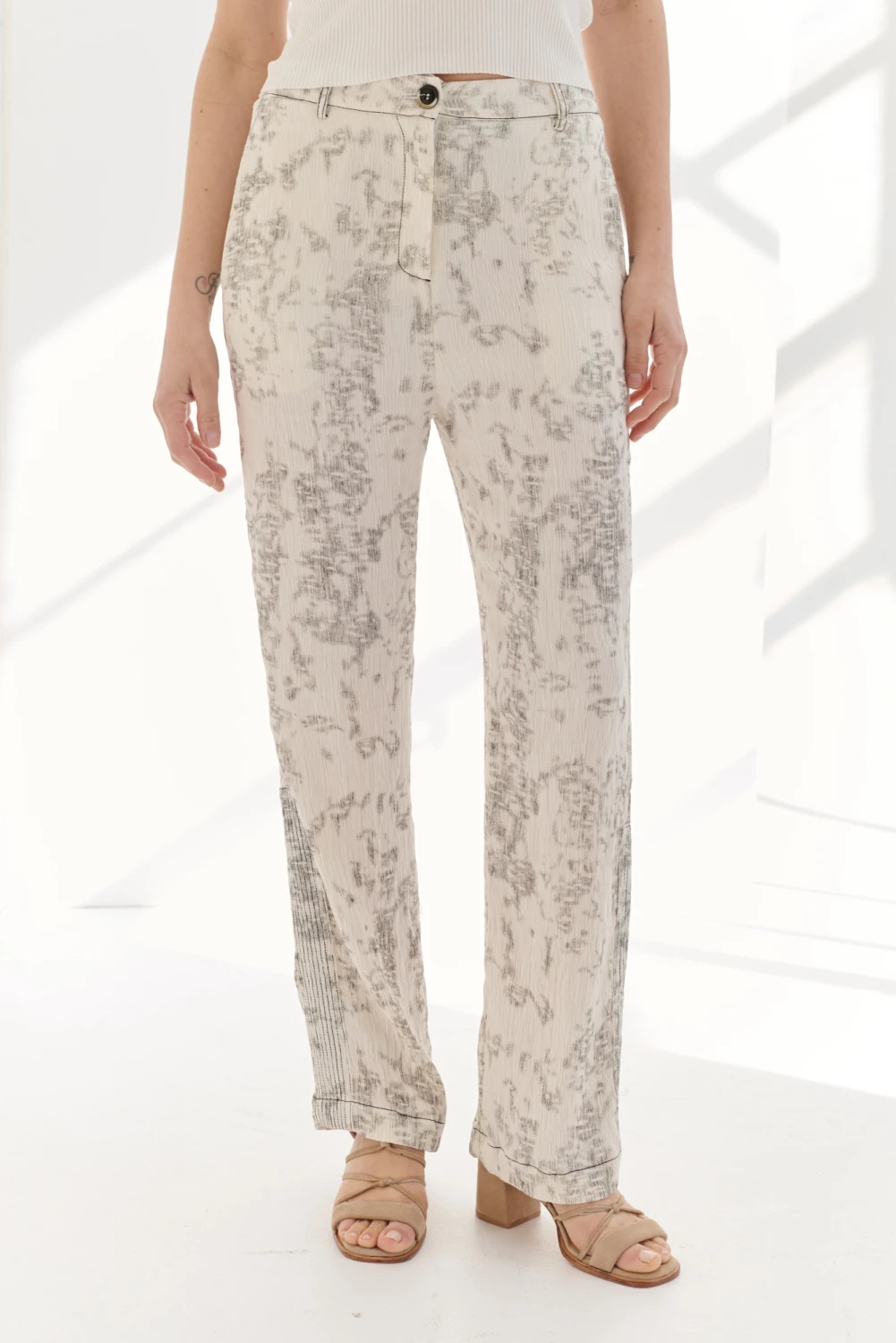 PANTALON ISA natural 1