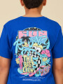 T-SHIRT AGULO TEEN RUSTY Azul Cobalto