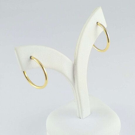 Aros de oro 9 ktes. Aros de oro 9 ktes.