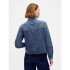 LS CROPPED SHACKET - MED AMET MEDIUM WASH