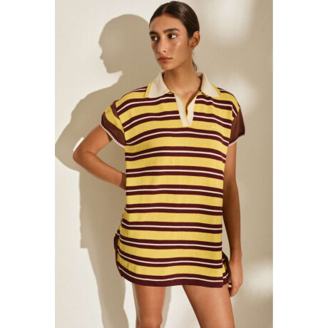 Vestido Sun Uva Y Pistacho
