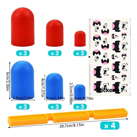 Juego de Mesa Infantil Ta Te Ti en 3D Sucu 001