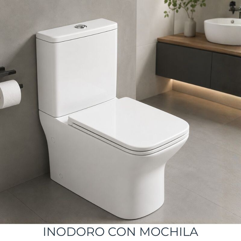 Inodoros con mochila