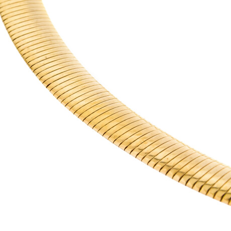 Gargantilla de plata 925 con baño de oro amarillo. Gargantilla de plata 925 con baño de oro amarillo.