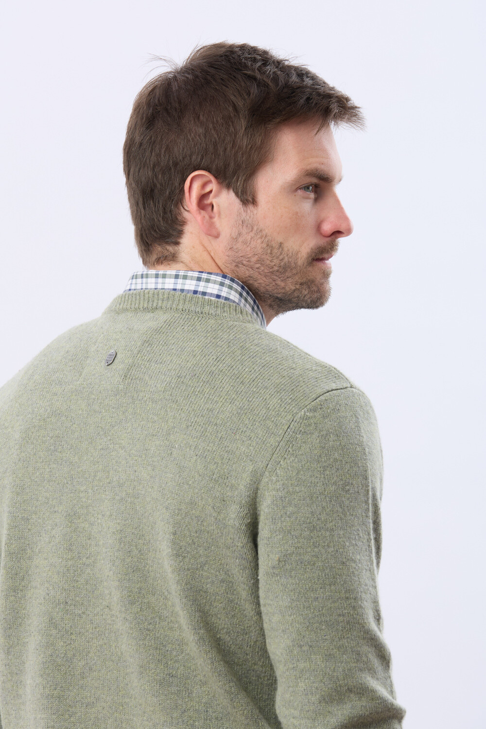 BUZO DE LANA Verde Claro