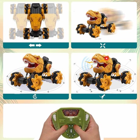 Auto Control Remoto Drift Stunt Acrobatico 4x4 Dinos Jug030207