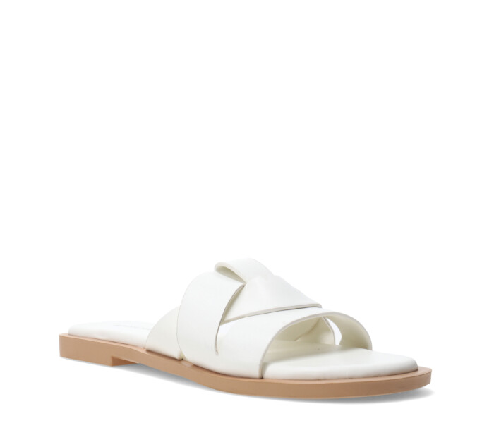 Sandalia NOXI chata estilo flat Offwhite