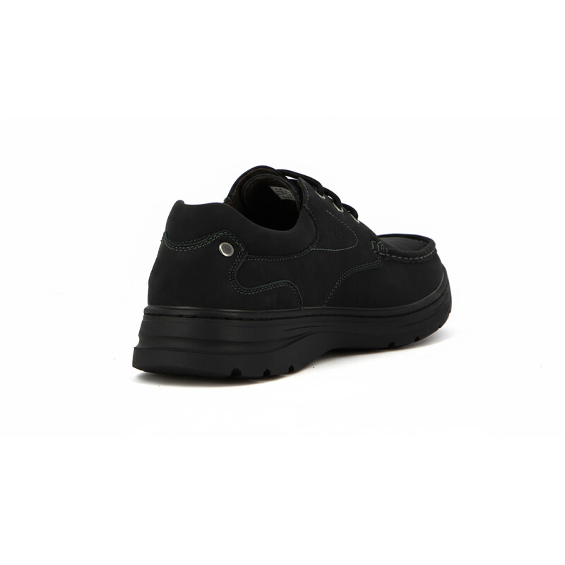 Giantti Velo Calzado Casual De Hombre Acordonado - Negro Negro