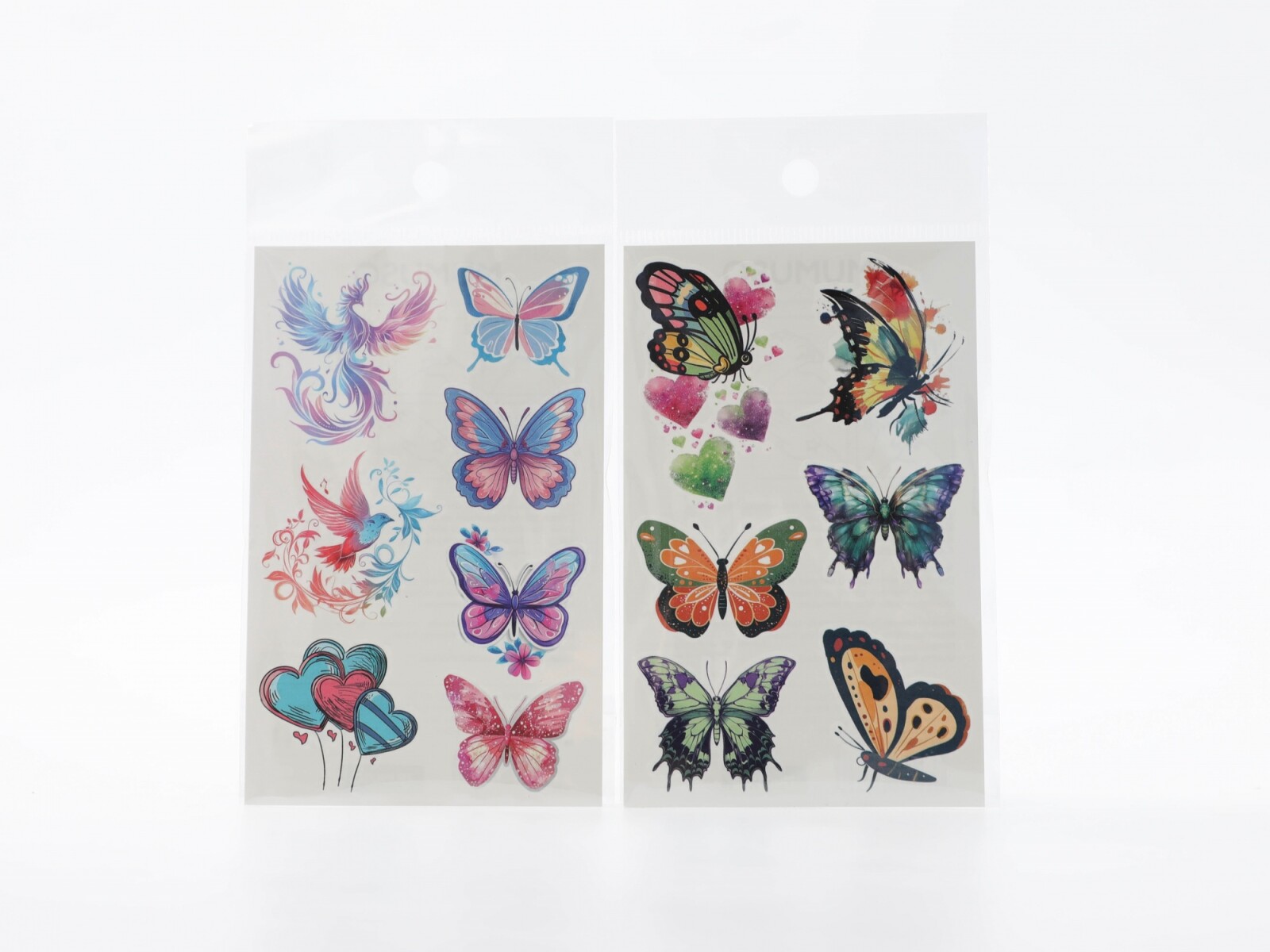 MARIPOSA DE CRISTAL TATUAJES TEMPORALES 