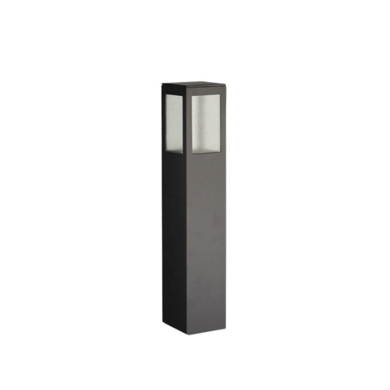 FAROLA BALIZADOR GARTEN VCP VIDRIO 1XE27 ALUMINIO NEGRO 30CM FAROLA BALIZADOR GARTEN VCP VIDRIO 1XE27 ALUMINIO NEGRO 30CM