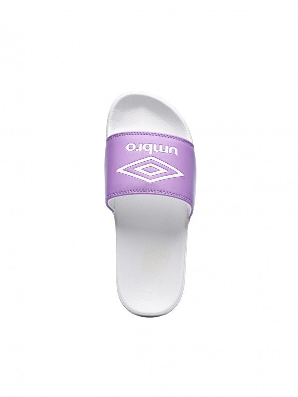 Ojotas Locker Room Umbro Mujer Violeta, Blanco