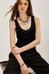 Musculosa Kaiki Dotts Negro